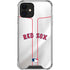 MLB Boston Red Sox Home Jersey iPhone 12 Clear Case