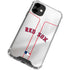 MLB Boston Red Sox Home Jersey iPhone 12 Clear Case
