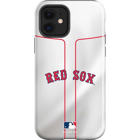 MLB Boston Red Sox Home Jersey iPhone 12 Impact Case