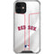 MLB Boston Red Sox Home Jersey iPhone 12 Mini Clear Case