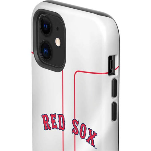 MLB Boston Red Sox Home Jersey iPhone 12 Mini Impact Case