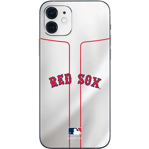MLB Boston Red Sox Home Jersey iPhone 12 Skin