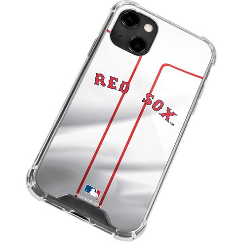 MLB Boston Red Sox Home Jersey iPhone 13 Clear Case