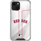MLB Boston Red Sox Home Jersey iPhone 13 Mini Clear Case