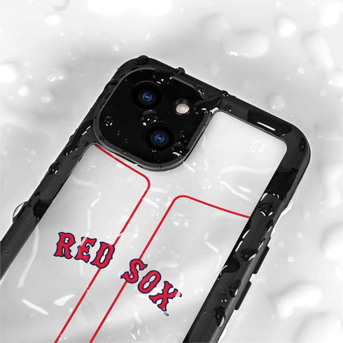 MLB Boston Red Sox Home Jersey iPhone 13 Mini Waterproof Case