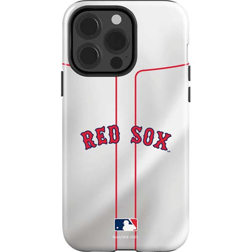 MLB Boston Red Sox Home Jersey iPhone 13 Pro Impact Case