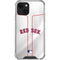 MLB Boston Red Sox Home Jersey iPhone 14 Clear Case