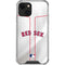 MLB Boston Red Sox Home Jersey iPhone 14 Plus Clear Case