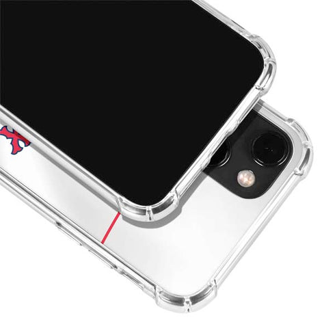 MLB Boston Red Sox Home Jersey iPhone 14 Plus Clear Case