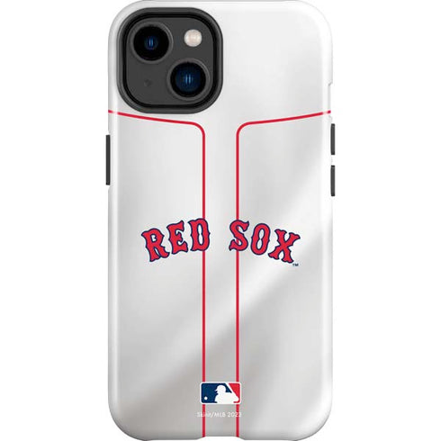 MLB Boston Red Sox Home Jersey iPhone 14 Plus Impact Case