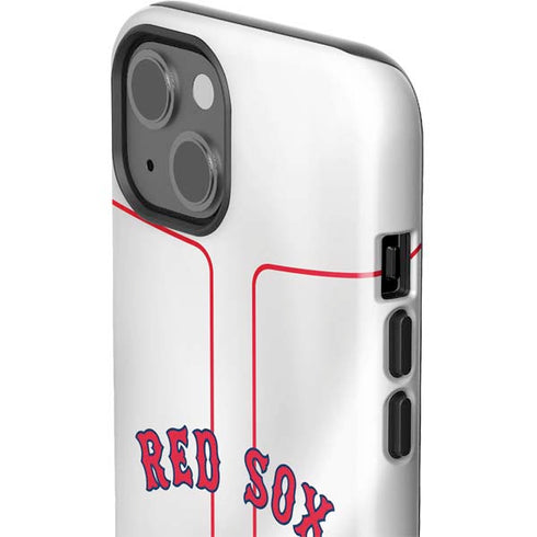 MLB Boston Red Sox Home Jersey iPhone 14 Plus Impact Case