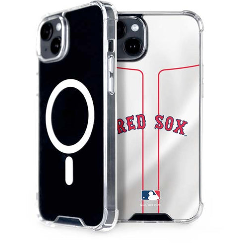 MLB Boston Red Sox Home Jersey iPhone 15 Plus MagSafe Case