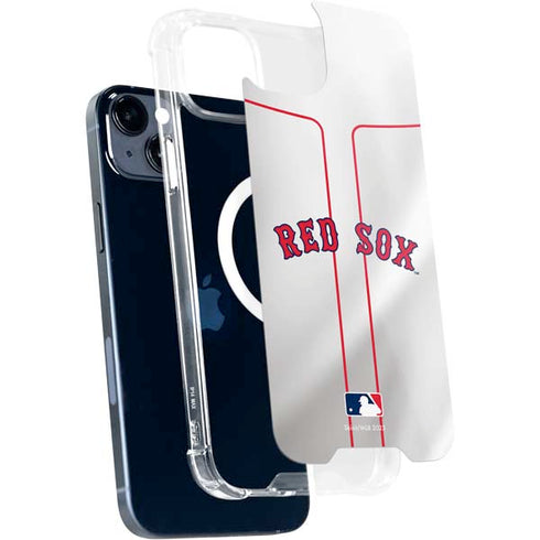 MLB Boston Red Sox Home Jersey iPhone 15 Plus MagSafe Case