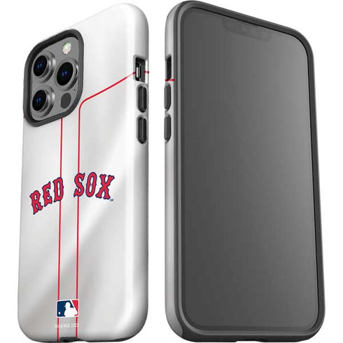 MLB Boston Red Sox Home Jersey iPhone 15 Pro Impact Case