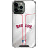 MLB Boston Red Sox Home Jersey iPhone 14 Pro Max Clear Case