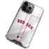 MLB Boston Red Sox Home Jersey iPhone 14 Pro Max Clear Case
