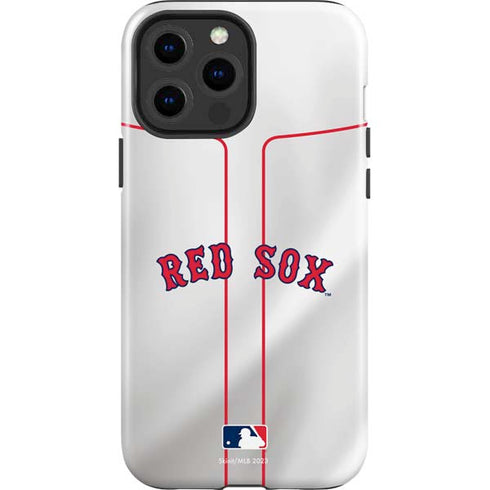 MLB Boston Red Sox Home Jersey iPhone 15 Pro Max Impact Case