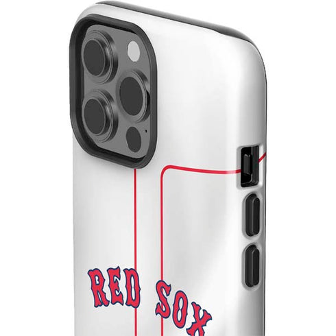 MLB Boston Red Sox Home Jersey iPhone 15 Pro Max Impact Case