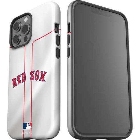 MLB Boston Red Sox Home Jersey iPhone 15 Pro Max Impact Case