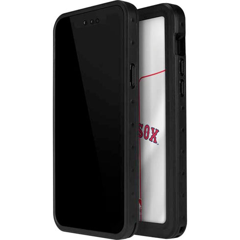 MLB Boston Red Sox Home Jersey iPhone 14 Pro Max Waterproof Case