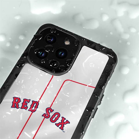 MLB Boston Red Sox Home Jersey iPhone 14 Pro Max Waterproof Case