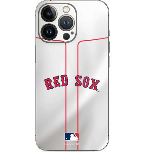 MLB Boston Red Sox Home Jersey iPhone 14 Pro Skin