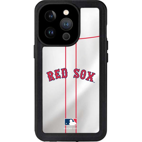 MLB Boston Red Sox Home Jersey iPhone 14 Pro Waterproof Case