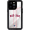 MLB Boston Red Sox Home Jersey iPhone 14 Pro Waterproof Case
