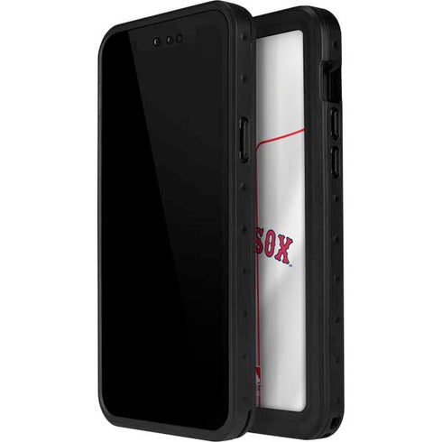 MLB Boston Red Sox Home Jersey iPhone 14 Pro Waterproof Case