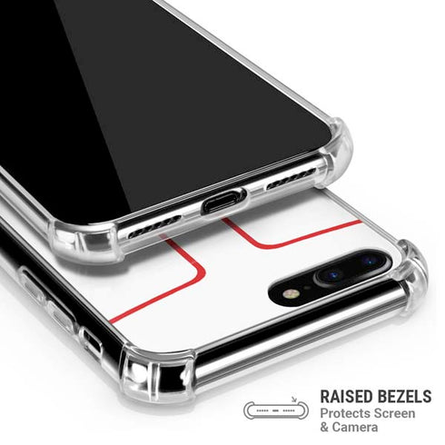 MLB Boston Red Sox Home Jersey iPhone 7/8 Plus Clear Case