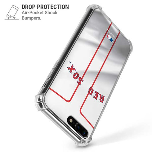 MLB Boston Red Sox Home Jersey iPhone 7/8 Plus Clear Case
