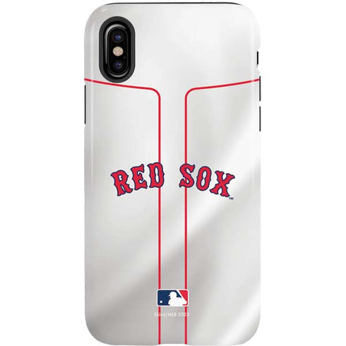 MLB Boston Red Sox Home Jersey iPhone X Pro Case