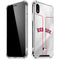 MLB Boston Red Sox Home Jersey iPhone XR Clear Case