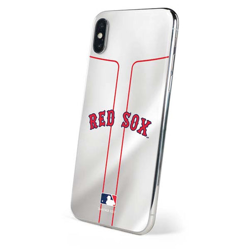 MLB Boston Red Sox Home Jersey iPhone XS Max Skin