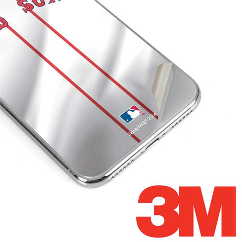 MLB Boston Red Sox Home Jersey iPhone XS Skin