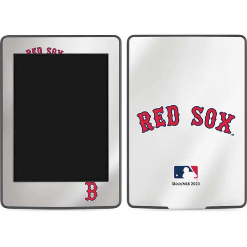 MLB Boston Red Sox Home Jersey Amazon Kindle Skin
