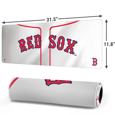 MLB Boston Red Sox Home Jersey Gaming Mouse Pad