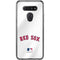 MLB Boston Red Sox Home Jersey LG K51/Q51 Clear Case