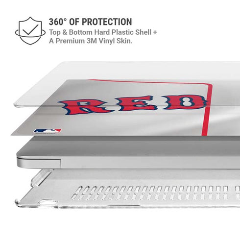 MLB Boston Red Sox Home Jersey MacBook Pro 16in (2019-20) Case plus Skin