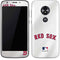 MLB Boston Red Sox Home Jersey Moto E5 Play Skin