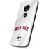 MLB Boston Red Sox Home Jersey Moto E5 Play Skin