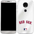MLB Boston Red Sox Home Jersey Moto E5 Plus Skin