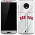 MLB Boston Red Sox Home Jersey Moto G6 Skin