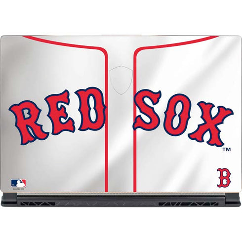 MLB Boston Red Sox Home Jersey MSI GS65 Stealth Laptop Skin