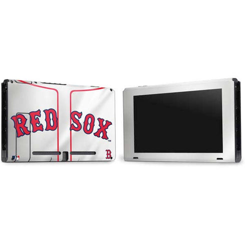 MLB Boston Red Sox Home Jersey Nintendo Switch Bundle Skin