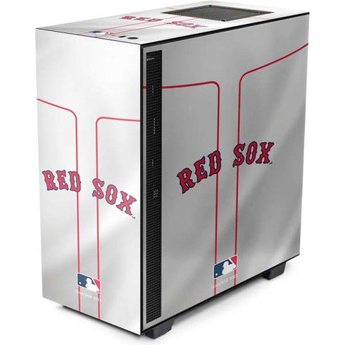 MLB Boston Red Sox Home Jersey NZXT H510 Compact ATX Mid-Tower Case Skin