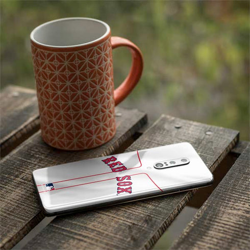 MLB Boston Red Sox Home Jersey OnePlus 7 Pro Skin