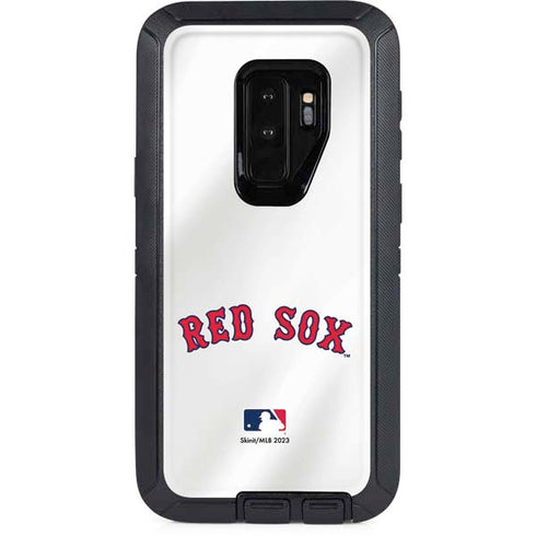 MLB Boston Red Sox Home Jersey Otterbox Defender Galaxy Skin