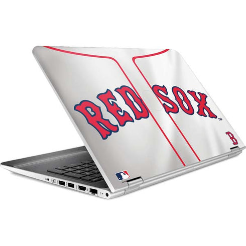 MLB Boston Red Sox Home Jersey HP Pavilion Skin