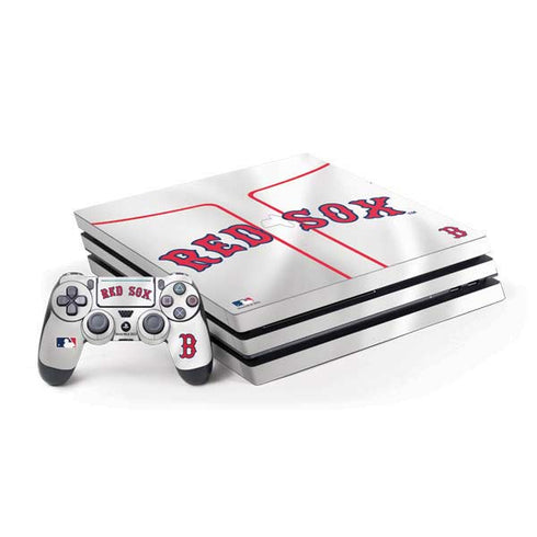 MLB Boston Red Sox Home Jersey PS4 Pro Bundle Skin